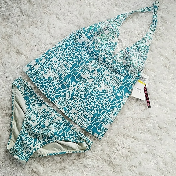 NWT, very pretry bathing suit. Size M - Picture 1 of 7